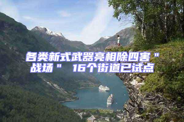 各類新式武器亮相除四害＂戰(zhàn)場(chǎng)＂ 16個(gè)街道已試點(diǎn)
