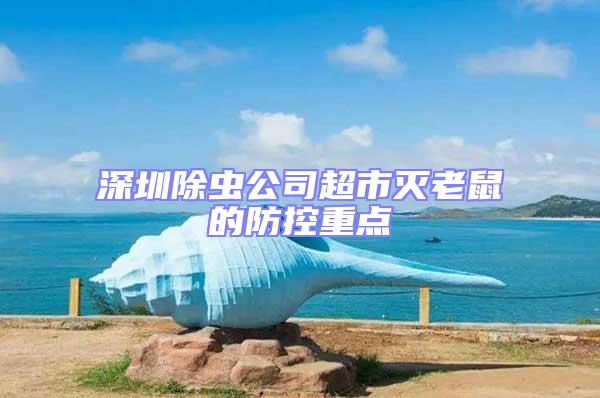 深圳除蟲公司超市滅老鼠的防控重點(diǎn)