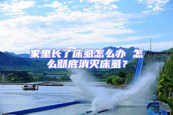 家里長(zhǎng)了床虱怎么辦 怎么徹底消滅床虱？