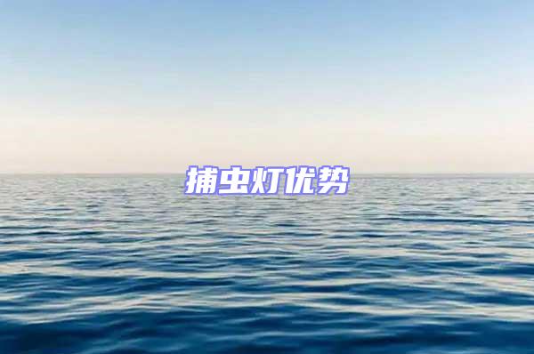 捕蟲(chóng)燈優(yōu)勢(shì)