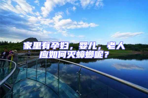 家里有孕婦，嬰兒，老人應如何滅蟑螂呢？