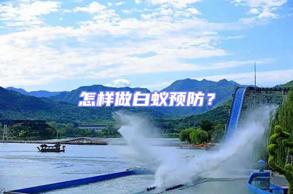 怎樣做白蟻預(yù)防？