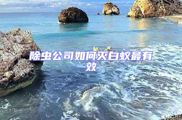 除蟲(chóng)公司如何滅白蟻?zhàn)钣行?/></p>
									<p>　　在日常生活中，人們常把白蟻當(dāng)作螞蟻，或俗稱(chēng);白螞蟻;。實(shí)際上白蟻跟螞蟻在昆蟲(chóng)綱的分類(lèi)體系中，它們分屬等翅目跟膜翅目標(biāo)昆蟲(chóng)。今天，專(zhuān)業(yè)除蟲(chóng)公司就教大家如何有效滅白蟻：除蟲(chóng)公司在白蟻防治重要有兩個(gè)方面：一是白蟻的滅治，這重要是常見(jiàn)于建造物等在受到白蟻迫害后采取的一種滅治手段。二是采取防備白蟻侵入迫害的一種手段，多用于新建屋宇的防備，依據(jù)多年教訓(xùn)總結(jié)：</p>
<p style=