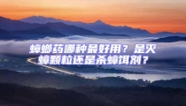 蟑螂藥哪種最好用？是滅蟑顆粒還是殺蟑餌劑？