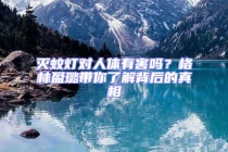 滅蚊燈對人體有害嗎？格林盈璐帶你了解背后的真相