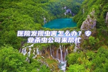 醫(yī)院發(fā)現(xiàn)蟲(chóng)害怎么辦？專業(yè)殺蟲(chóng)公司來(lái)幫忙