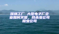 深圳工廠 大型電子廠企業如何滅鼠，找殺蟲公司除蟲公司